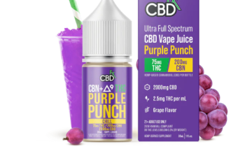 Purple Punch Indica CBDfx CBN 03004409550