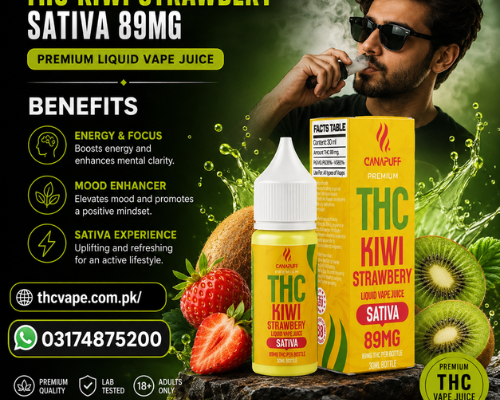 THC Liquid 89mg – Kiwi Strawberry 03174875200