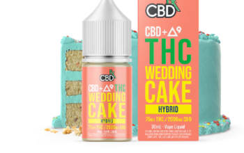 THC Vape Juice: CBD + Delta-9 Wedding 03004409550