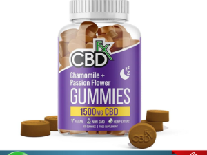 CBDfx CBD Melatonin Gummies 1500mg 03174875200