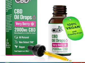 CBDfx CBD Oil 2000mg Very Berry – 03174875200
