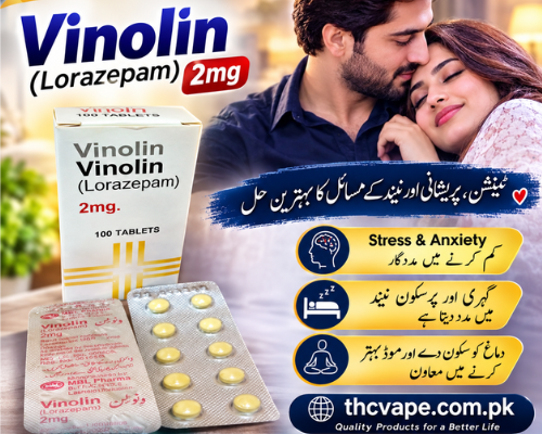 Vinolin Lorazepam 2mg Tablets 03174875200