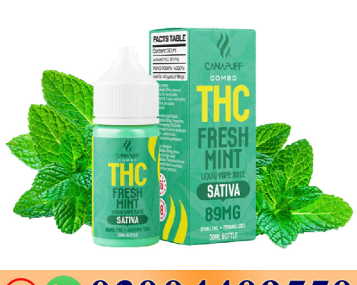 THC Liquid Fresh Mint 30ml In Khanpur 03004409550