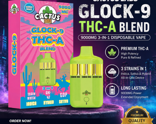 Cactus Labs Glock 9 Disposable Vape 9G 03174875200