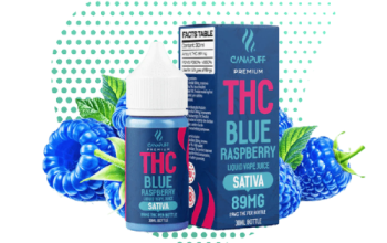 THC Liquid Blue Raspberry 30ml 03004409550