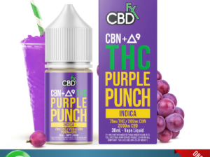 CBDFX CBD + Delta-9 THC Vape Juice 03174875200