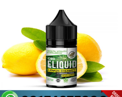 CBD E-Liquid Lemon Sherbet Flavour 03174875200