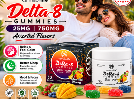 Assorted Flavors Delta-8 Gummies – 03174875200