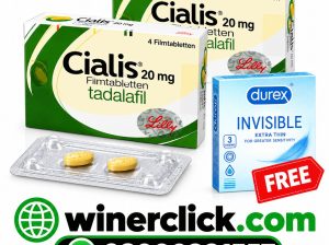Bundle Offer (2 Cialis 20mg + Free Durex Condom) i