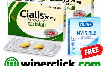 Bundle Offer (2 Cialis 20mg + Free Durex Condom)