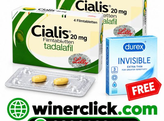 Bundle Offer (2 Cialis 20mg + Free Durex Condom)