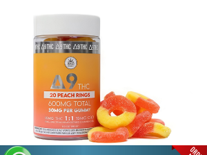Delta-9 Peach Ring 50mg-500mg Price In Hafizabad