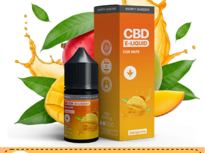 HAPPY VAPE CBD Vape Juice Mango