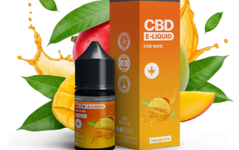 HAPPY VAPE CBD Vape Juice Mango