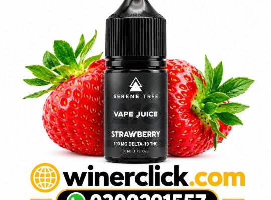 Serene Tree Delta-10 THC Strawberry Vape Juice In