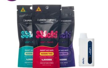 New Torch x URB Sticki THCA Rosin Disposable 4G in