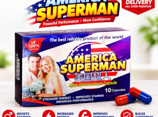America Superman Capsule In Lahore– 03004409550–