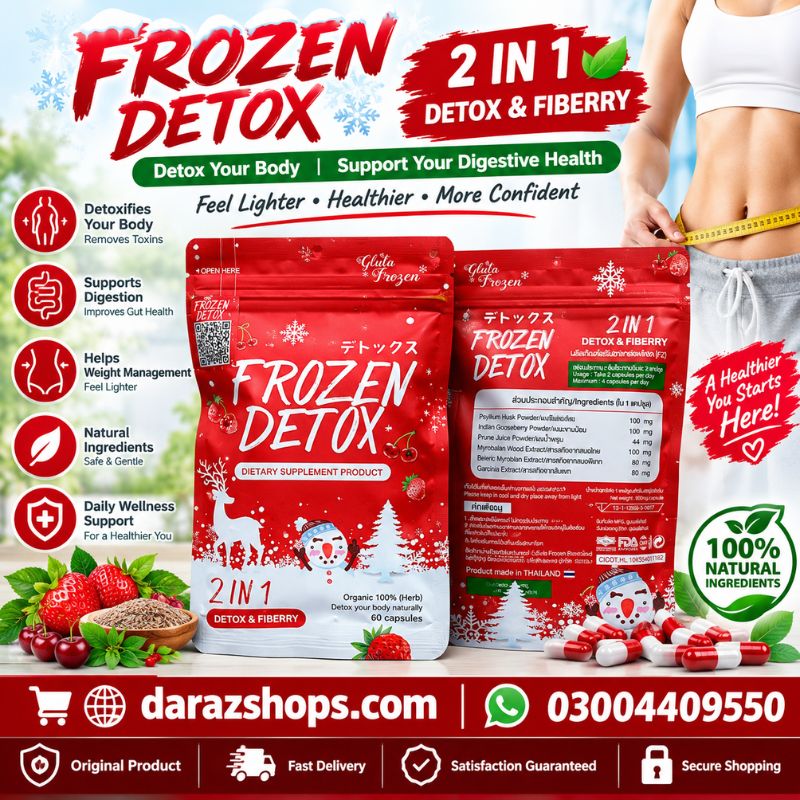 Frozen Detox Capsules Mingora 03004409550
