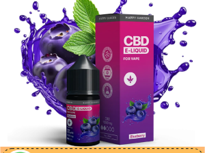 HAPPY VAPE CBD Vape Juice Blueberry In Peshawar