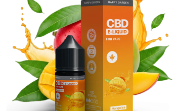 HAPPY VAPE CBD Vape Juice Mango In Dera Ghazi Khan