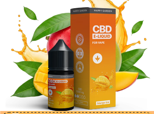 HAPPY VAPE CBD Vape Juice Mango In Mardan